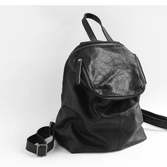 Vintage LEATHER WOMEN Barrel Backpacks School Bucket Backpacks FOR WOMEN