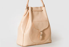Handmade Leather handbag shoulder bag yellow brown for women leather shoulder bag - EverHandmade