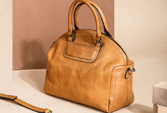 Handmade Genuine Leather Handbag Shopper Bag Crossbody Bag Shoulder Bag Purse For Women - EverHandmade
