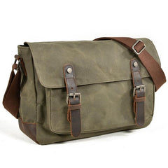 Mens Canvas Side Bag Messenger Bag Camera Courier Bag Shoulder Bag for Men