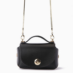 Cute Leather Womens Mini Chain Purse Makeup Handbags Tiny Chain Shoulder Bags for Women