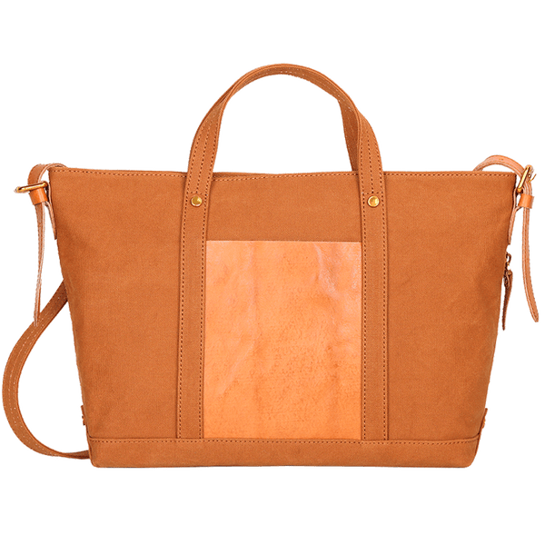 Canvas Leather Mens Womens Small Handbag Caramel Tote Bag Shoulder Bag Green Sid SCC01791025