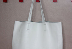 Genuine Leather Bag Handmade Assorted Colors Tote Bag Shoulder Bag Handbag For Women - EverHandmade