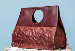 Handmade Genuine Leather Handbag Shopper Bag Crossbody Bag Shoulder Bag Purse For Women - EverHandmade