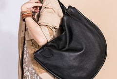 Handmade Genuine Leather Handbag Tote Large Shopper Bag Purse Handbag Shoulder Bag Purse For Women - EverHandmade