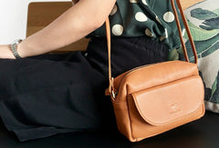 Genuine Leather Cute Crossbody Bag Shoulder Bag Women Girl Fashion Leather Purse
