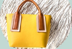 Handmade Genuine Leather Handbag Shoulder Bag Purse For Women Leather Shopper Bag - EverHandmade