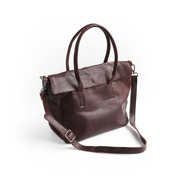 Vintage WOMENs LEATHER Work Handbags Fashion Work Shoulder Bag Purse FOR WOMEN