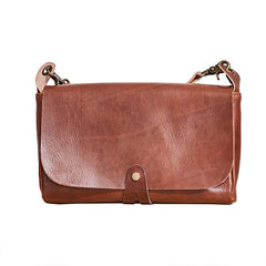 Cool Leather Mens Small Side Bag Leather Courier Bags Messenger Bags Side Bag for Men