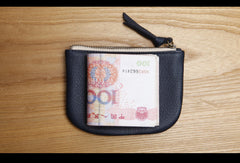 Genuine Leather billfold Long Wallet Zipper Slim Wallet Coin Change Card Wallet Purse For Women