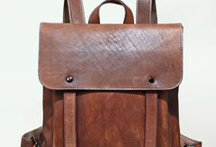 Handmade Mens Leather School Backpacks Bag Travel Backpack for Men