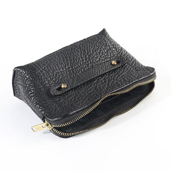 Cool Leather Mens Clutch Cool Black Wirst Purse Zipper Clutch Black Wristlet Wal YBL03182038
