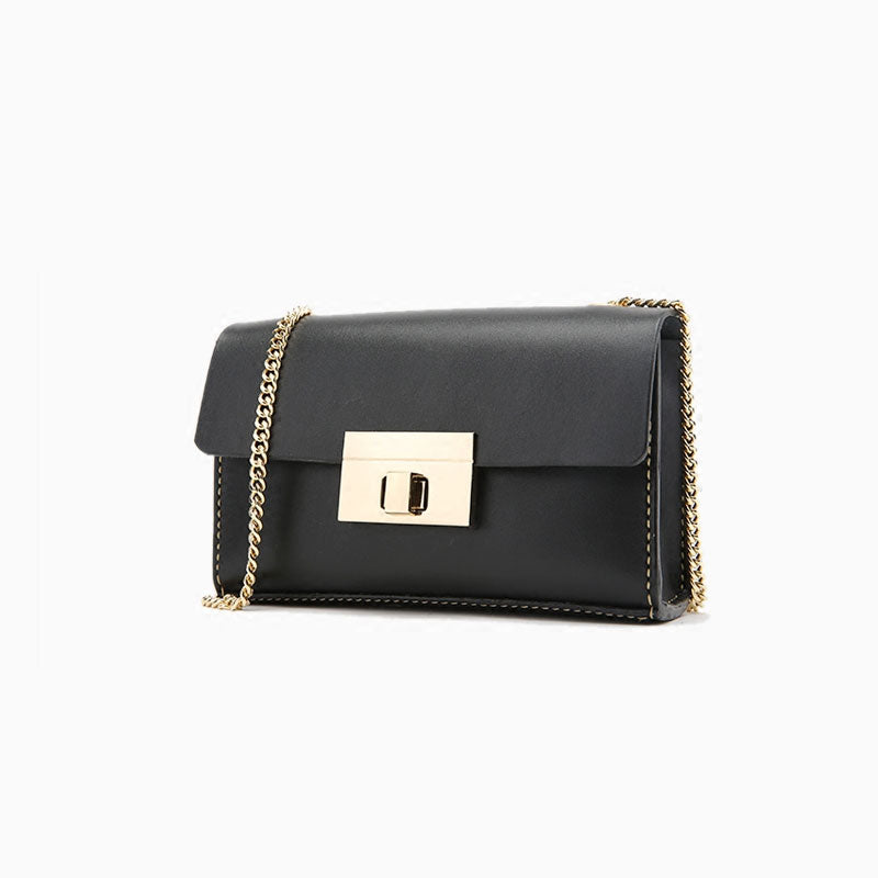 Fashion Leather Womens Cute Small Chain Shoulder Purse Chain Crossbody Bag for Women