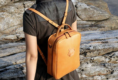 Handmade handbag backpack purse leather crossbody bag purse shoulder bag for women - EverHandmade