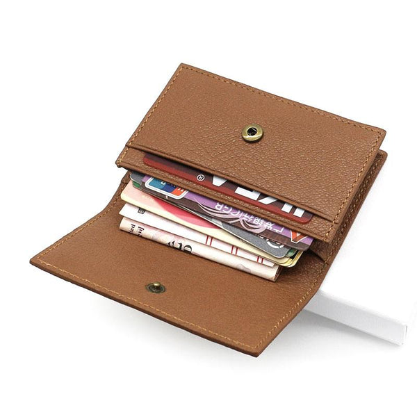 Leather Mens Card Wallet Front Pocket Wallet Small Slim Wallets Change Wallet fo SEP00781018