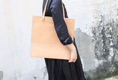 Handmade handbag purse leather shopper tote bag purse shoulder bag for women - EverHandmade