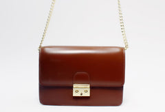 Small Cute Womens Leather Chain Shoulder Bag for Women - EverHandmade