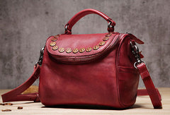 Handmade Leather handbag phone bag purse for women leather shoulder bag crossbody bag