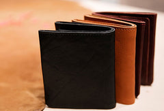 Handmade Wallet billfold Leather Wallet Befold Wallet For Men Women - EverHandmade