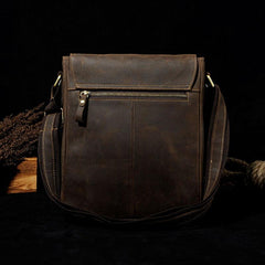 Small Leather Mens SIDE BAGs COURIER BAGs Messenger Bag Shoulder Bag for Men