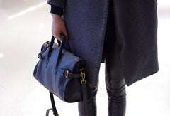 Handmade Genuine Leather Large Handbag Shopper Bag Crossbody Bag Shoulder Bag Purse For Women