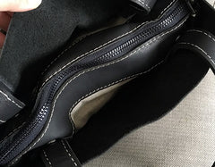 Vintage WOMENs Black Small LEATHER Tote Bag Fashion Tote Purse FOR WOMEN