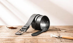 Handmade Cool Leather Mens Belt Leather Belt for Men