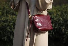 Genuine Leather Cute Crossbody Bag Shoulder Bag Women Girl Fashion Leather Purse