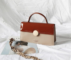 Cute Leather Brown Womens Handbag Crossbody Bag Purse Shoulder Bag for Women