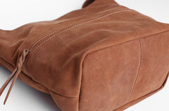 Handmade LEATHER WOMENs Bucket Crossbody Purse Barrel SHOULDER BAG FOR WOMEN