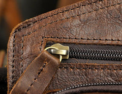 Leather Mens Chest Bag Sling Bag Sling Shoulder Bag Sling Backpacksfor men