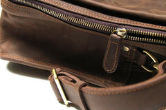Vintage Leather Mens Large Weekender Bag Travel Bags Handbags Shoulder Bags for men