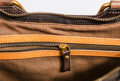Handmade Genuine Leather Handbag Bag Shoulder Bag Shopper Bag Purse For Women - EverHandmade
