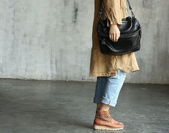 Vintage WOMENs LEATHER Work Handbag Fashion Shoulder Bag Purse FOR WOMEN