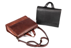 Handmade Handbag Briefcase Purse Leather Crossbody Bag Purse Shoulder Bag for Women - EverHandmade