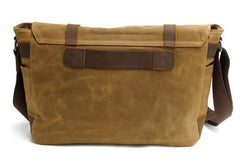 Waxed Canvas Mens Camera Shoulder Bag Canvas Messenger Bag Canvas Camera Side Bag for Men