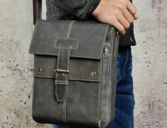 Small Leather Mens SIDE BAGs COURIER BAGs Messenger Bag Shoulder Bag for Men