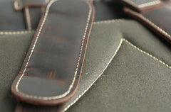 Handmade Leather Mens Backpack Travel Backpack Laptop Backpack for men