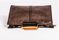 Handmade Genuine Leather Handbag Bag Shoulder Bag Shopper Bag Purse For Women - EverHandmade