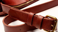 Vintage LEATHER WOMEN Bucket Bag SHOULDER BAG Purse with Tassel FOR WOMEN