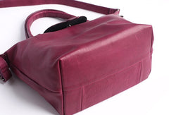 Vintage WOMENs LEATHER Work Handbag Shoulder Bag Handbag Purse FOR WOMEN