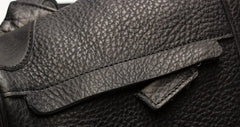 Vintage LEATHER WOMEN Doctor Backpack Purses Black School Backpacks FOR WOMEN