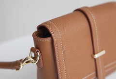 Minimalist Leather Womens Stylish Small Shoulder Bag Crossbody Purse for Women