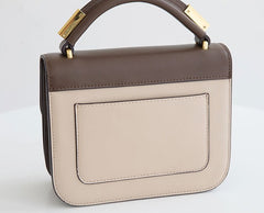 Stylish Leather Womens Small Handbag Work Purse Shoulder Bag for Women