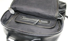 Mens Leather Backpack Cool Travel Backpacks Laptop Backpack for men