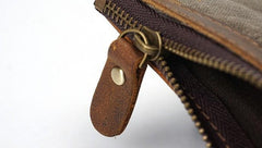 Mens Canvas Small Wallet for men Bifold Cool Men billfold Small Wallet