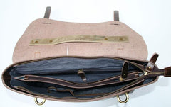 Cool Leather Mens Briefcase Messenger Bags Handbag Shoulder Bag for men
