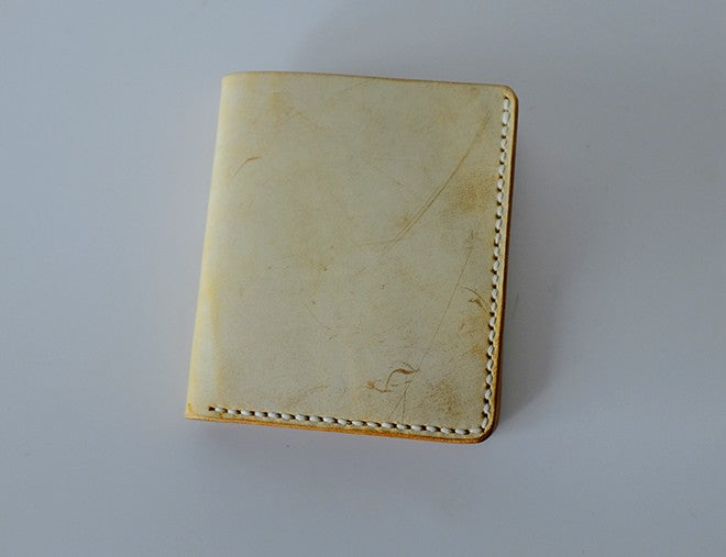 Handmade LEATHER Womens Small Bifold Wallet Leather Small Wallets FOR Women
