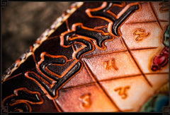 Handmade Leather Ucchusma Mens Chain Biker Wallet Cool Leather Long Wallet With Chain Wallets for Men