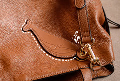 Handmade Genuine Leather Handbag Crossbody Bag Shoulder Bag Purse For Women - EverHandmade